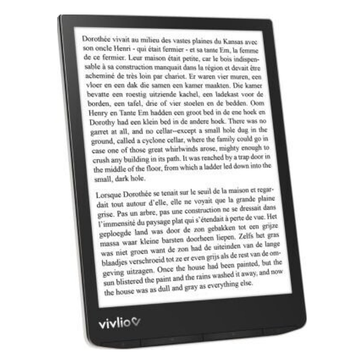 Vivlio InkPad 4 black/grey